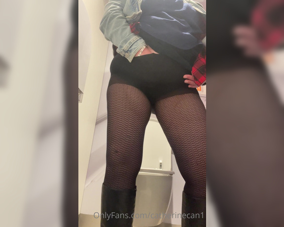 Catherinecan1 aka Catherinecan1 OnlyFans - After a drink cums a little play in the airport lol