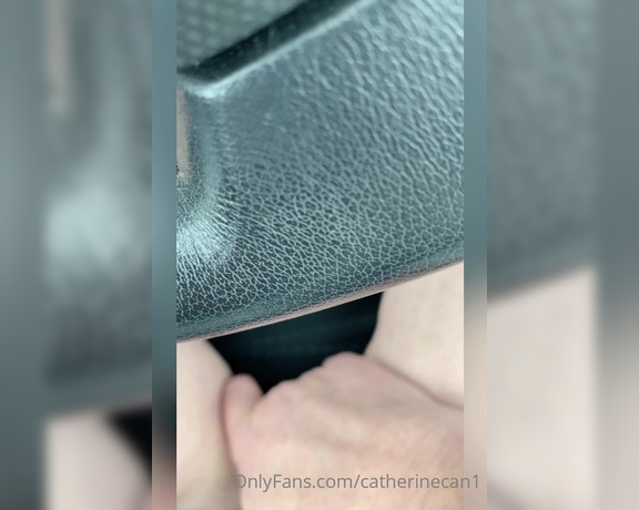 Catherinecan1 aka Catherinecan1 OnlyFans - Got board waiting in the car and had to have a little fiddle lol
