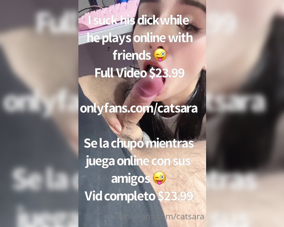 Catsara aka Catsara OnlyFans - My friend ask me to lend him my pc to play online with