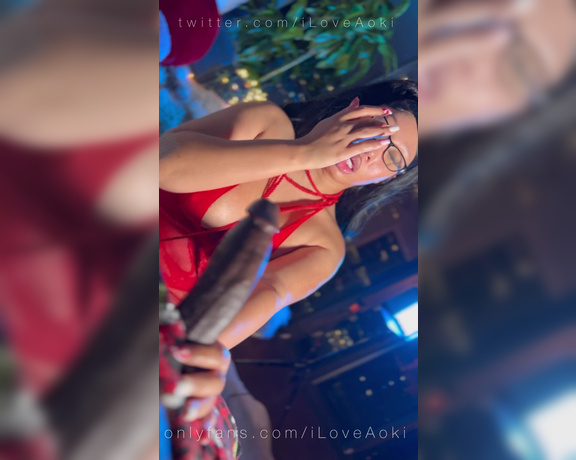 I Love Aoki aka Iloveaoki OnlyFans - # Anal sex & Blow Jobs the night before Christmas