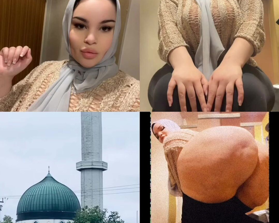 Mia Khalif aka Miasakhalif OnlyFans - Did you ever experience a visit at the mosque that end up with a slut flashing her boobs, twerking
