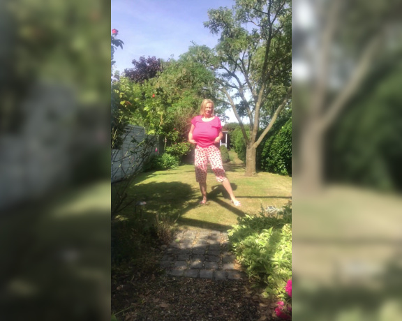 Courtesan Annabel aka Courtesananna OnlyFans - EXCLUSIVE to only fans  at a small cottage by the sea  a sunny morning in the garden  flashing