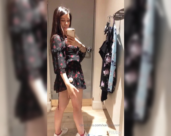Xailor aka Xailormoon OnlyFans - Should I get this dress What would you do if we were in a fitting room together Hehehehe