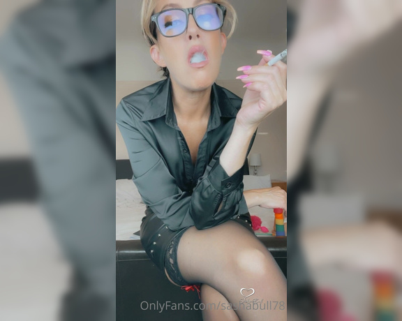 Sasha Bull aka Sashabull78 OnlyFans - Can we take a cigarette break together