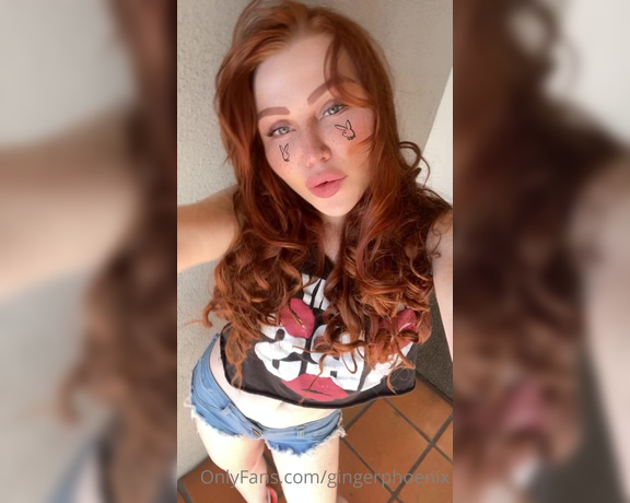 Ginger Phoenix aka Gingerphoenix OnlyFans - @christo you WON for coin toss next up be sure to place your bets for who you want or think will