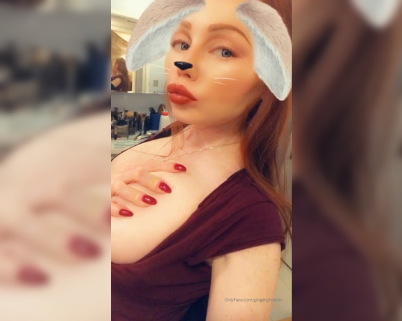 Ginger Phoenix aka Gingerphoenix OnlyFans - Bunny Boobies