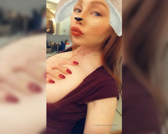 Ginger Phoenix aka Gingerphoenix OnlyFans - Bunny Boobies