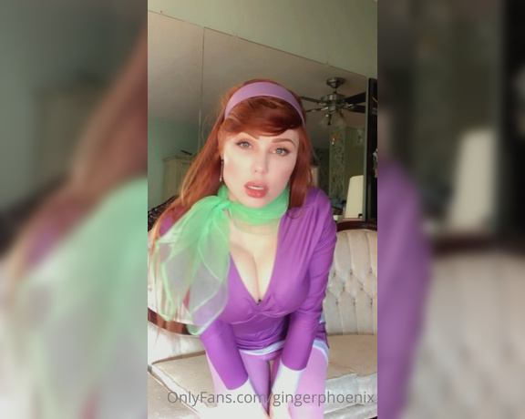 Ginger Phoenix aka Gingerphoenix OnlyFans - Saturday morning cartoons! Daphne WON POLL so here is the vid I made for you from that Cosplay set!