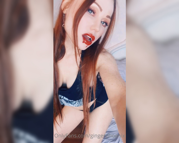 Ginger Phoenix aka Gingerphoenix OnlyFans - I want to suck your……(DM me your answer BEST Fill in the blank ) best answer WINS a sexy surpr