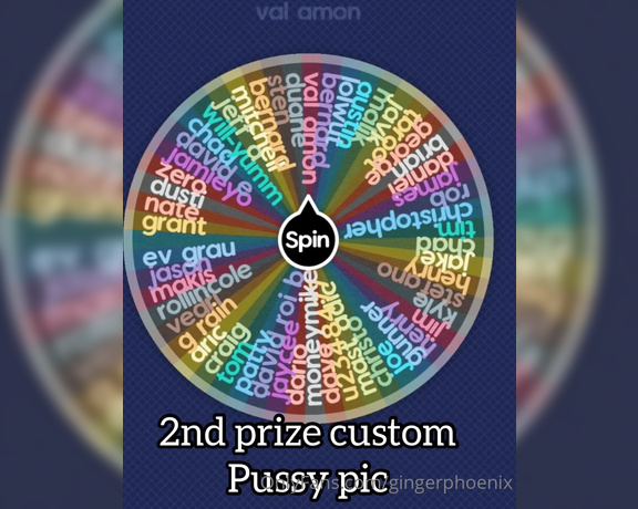 Ginger Phoenix aka Gingerphoenix OnlyFans - 1st winner boyfriend full nude pussy SNAP 2nd place Custom Pussy Pic 3rd Place Full nude! Thank you