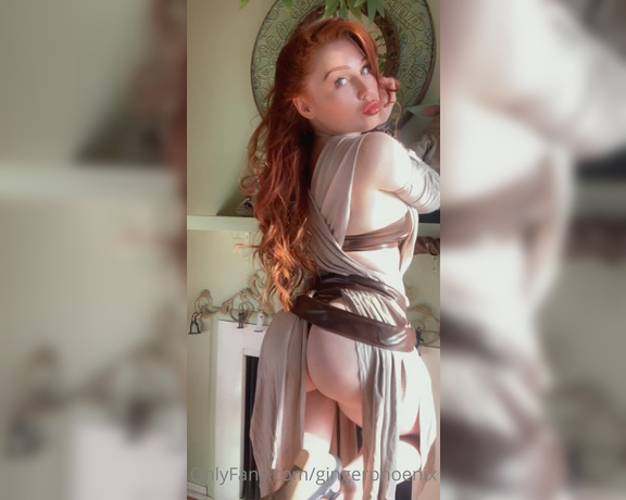 Ginger Phoenix aka Gingerphoenix OnlyFans - Star Wars montage which characters do you want to see way more of check inbox for more later