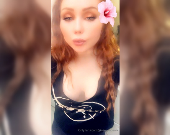 Ginger Phoenix aka Gingerphoenix OnlyFans - From my snap a little behind the scenes singing and cooking brunch for dinner tonight what is yo 1