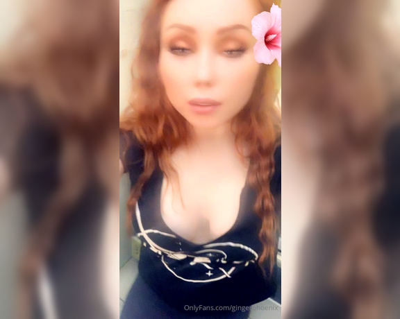 Ginger Phoenix aka Gingerphoenix OnlyFans - From my snap a little behind the scenes singing and cooking brunch for dinner tonight what is yo 1