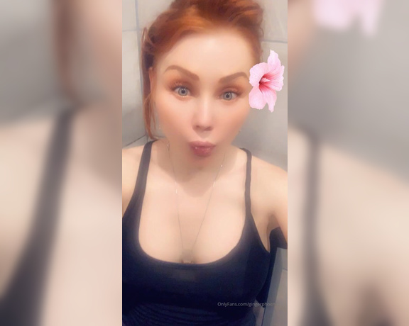 Ginger Phoenix aka Gingerphoenix OnlyFans - After Gym some goofy ginger and hard nips Xoxo am I the only one or do you get turned on at gym