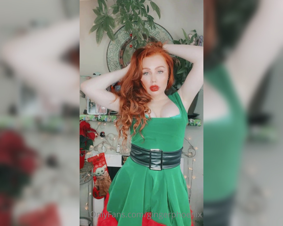 Ginger Phoenix aka Gingerphoenix OnlyFans - Full song with me totally topless bonus waiting in your inbox over 3 min of me singing this Christma