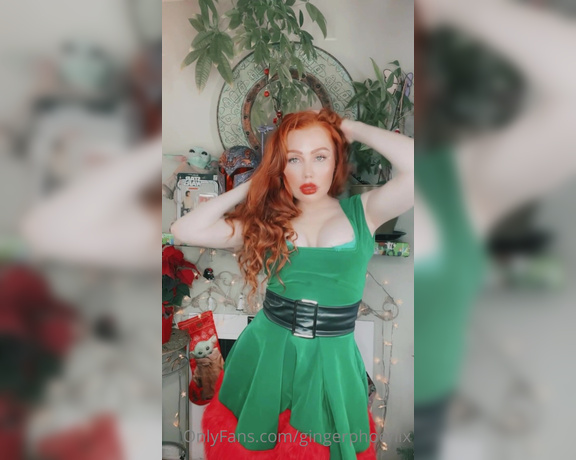 Ginger Phoenix aka Gingerphoenix OnlyFans - Full song with me totally topless bonus waiting in your inbox over 3 min of me singing this Christma