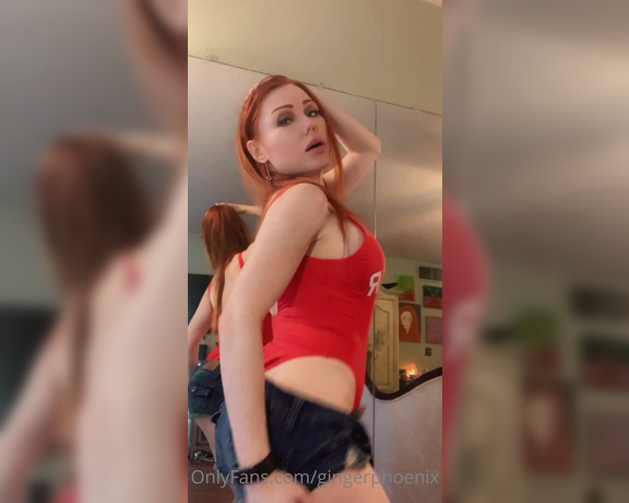 Ginger Phoenix aka Gingerphoenix OnlyFans - Making Monday Morning more magical less mundanetopless singing booty in montagecan I be you