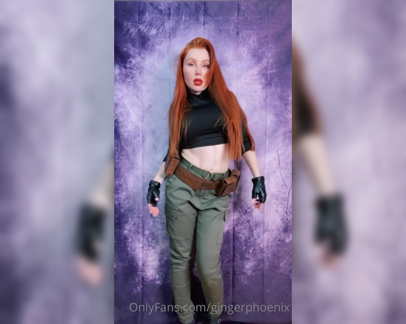 Ginger Phoenix aka Gingerphoenix OnlyFans - Kim possible cosplay dancing for you to start your monday off right Last month you voted for KIM