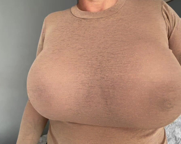 Daniella English aka Daniellaenglish OnlyFans - VIDEO Hope no one notices I don’t have a bra on Sheer, big tits, boobs, milf, selfie