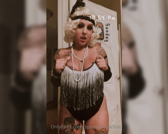 Spanish Barbie aka Spanishxbarbiie OnlyFans - Do you think I would have made a good flapper!