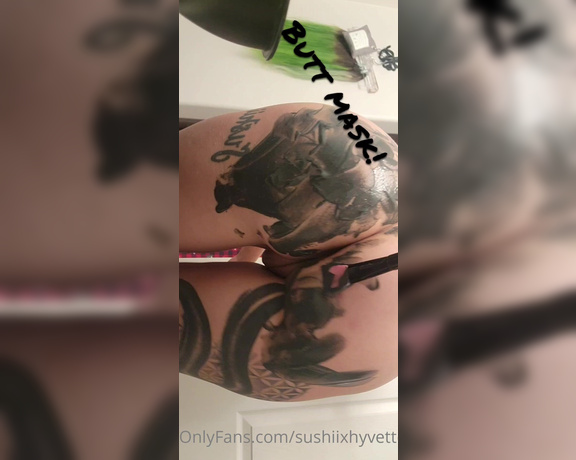 Sushii Xhyvette aka Sushiixhyvette OnlyFans - Talk about a facial! 1