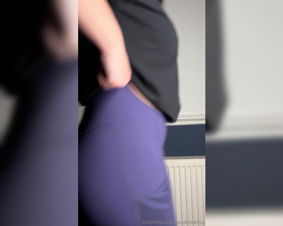 Jen and Marc aka Jandmswing OnlyFans - How’s your Tuesday going My favourite part of working out, is taking my leggings off afterwards