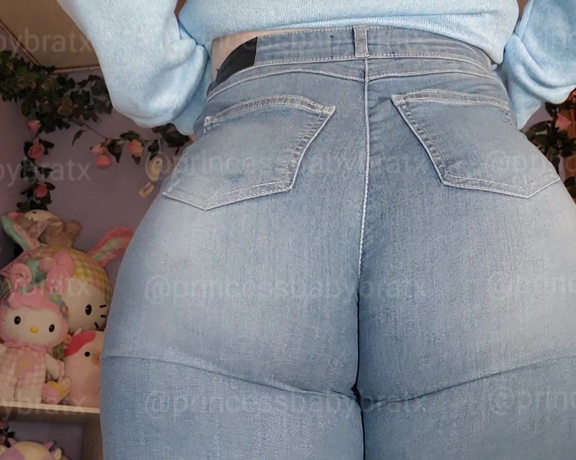 Princess aka Princessbabybratx OnlyFans - New favorite pair of jeans )