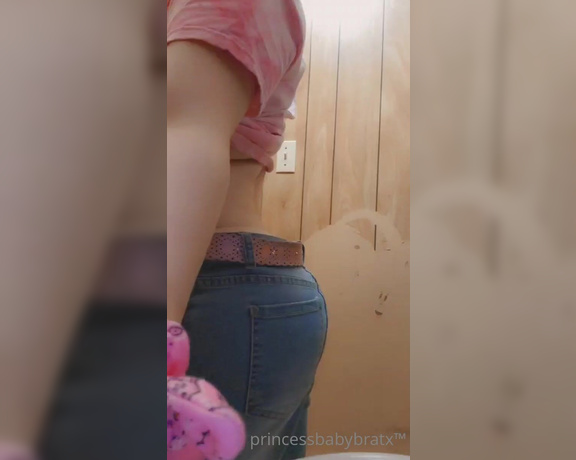 Princess aka Princessbabybratx OnlyFans - A little tease 2