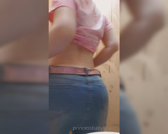 Princess aka Princessbabybratx OnlyFans - A little tease 2