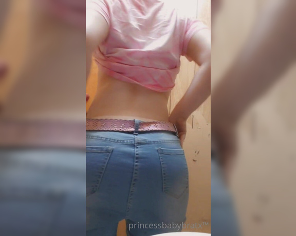 Princess aka Princessbabybratx OnlyFans - A little tease 2