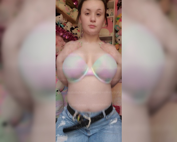 Princess aka Princessbabybratx OnlyFans - Small strip tease