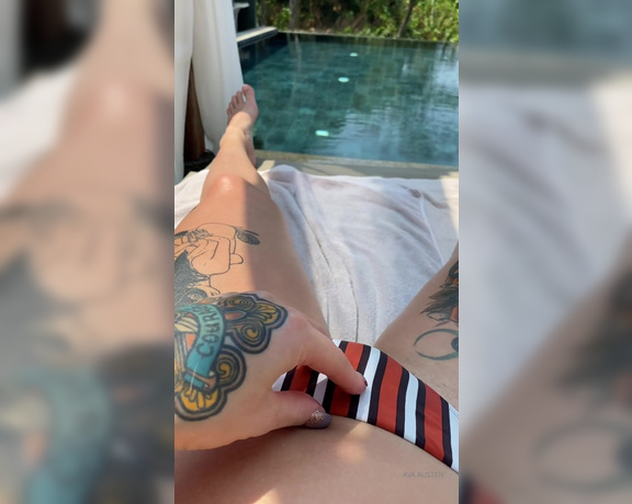 Ava Austen aka Ava_austen OnlyFans - Tan line is coming along!