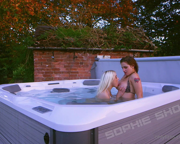 Sophie Shox -  Two Girls One Tub With @atlantis xxx,  Big Tits, Femdom