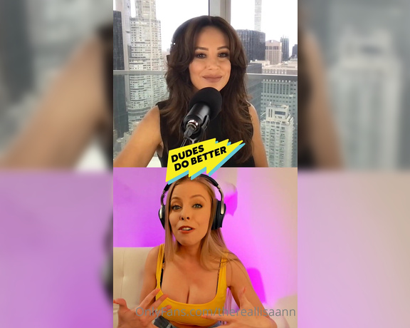 Lisa Ann Onlyfans aka Thereallisaann OnlyFans - This week I have Britney Amber on my podcast Dudes Do Better So cool to learn what she has been up