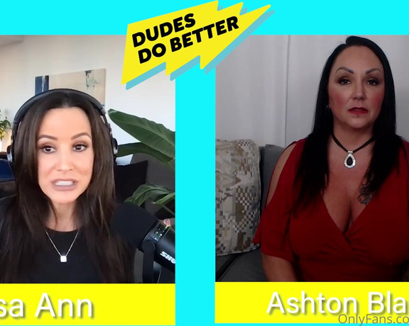 Lisa Ann Onlyfans aka Thereallisaann OnlyFans - Today I am joined by Ashton Blake on Dudes Do Better