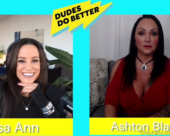 Lisa Ann Onlyfans aka Thereallisaann OnlyFans - Today I am joined by Ashton Blake on Dudes Do Better