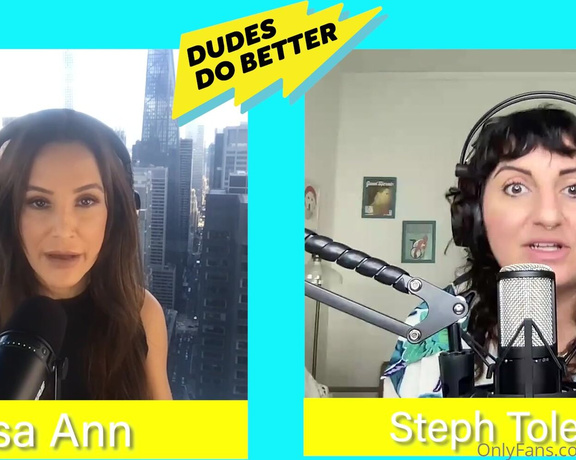 Lisa Ann Onlyfans aka Thereallisaann OnlyFans - An all new episode of my podcast Dudes Do Better, joined by comedian & friend Steph Tolev She is hi