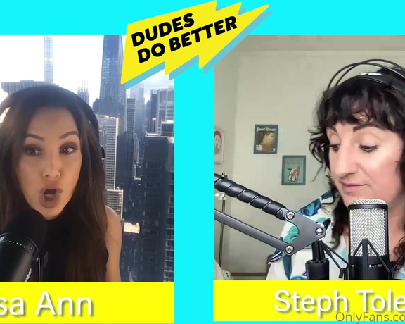 Lisa Ann Onlyfans aka Thereallisaann OnlyFans - An all new episode of my podcast Dudes Do Better, joined by comedian & friend Steph Tolev She is hi