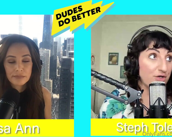 Lisa Ann Onlyfans aka Thereallisaann OnlyFans - An all new episode of my podcast Dudes Do Better, joined by comedian & friend Steph Tolev She is hi