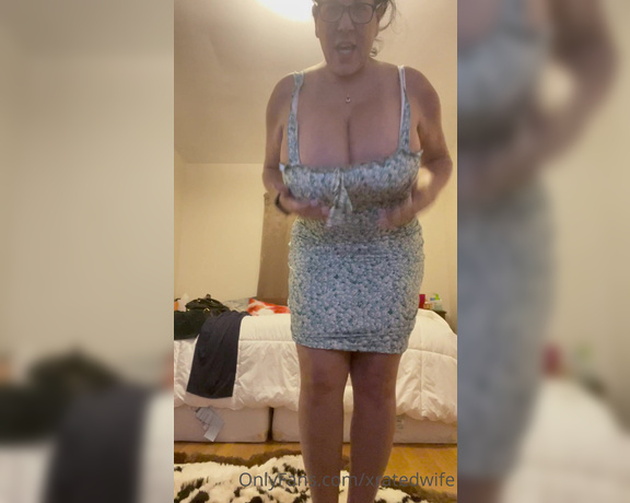 Carol Foxxx aka Xratedwife OnlyFans - I found this super cute dress what do you think would you take me out in it