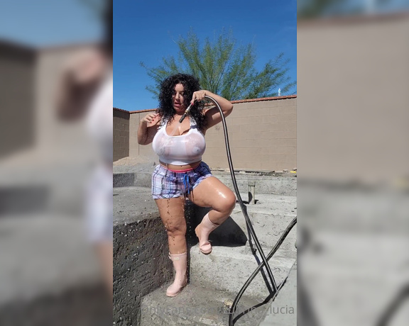 Beautifulsubby aka Subrina_lucia OnlyFans - Watering the pool