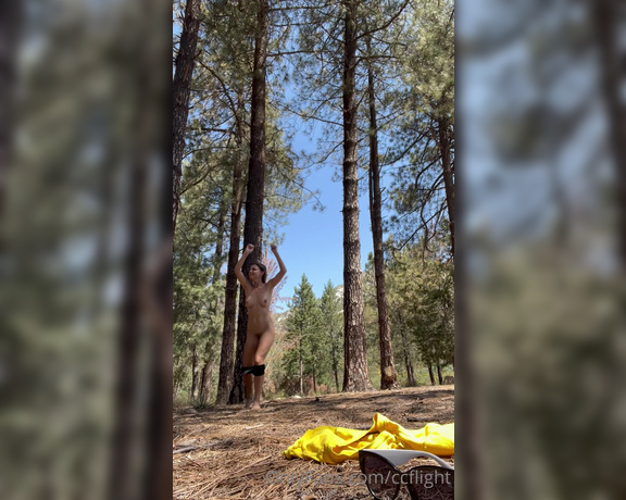 CC Flight aka Ccflight OnlyFans - Getting butt naked in the forest is an excellent activity, and I highly recommend to all of youuu