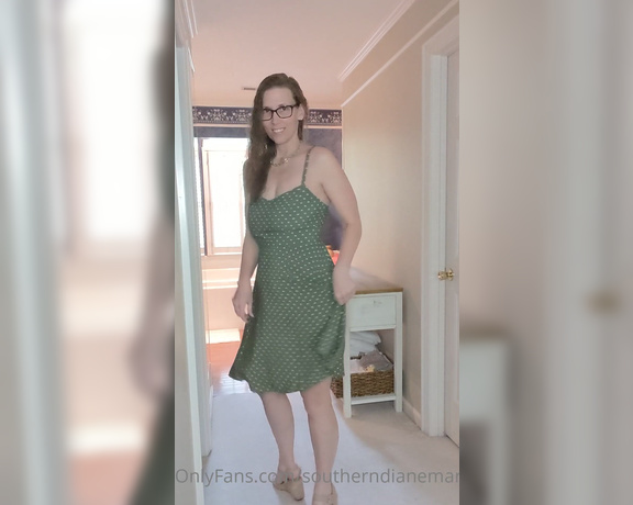 Diane Marie aka Southerndianemarie OnlyFans - I love this dress! I also love that I can wear it without anything under