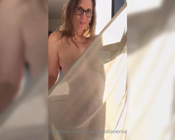 Diane Marie aka Southerndianemarie OnlyFans - Sheer drape dance Pretend your lips are the drape and you are kissing me all over as the drape