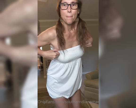 Diane Marie aka Southerndianemarie OnlyFans - Private page version of Bra or No bra