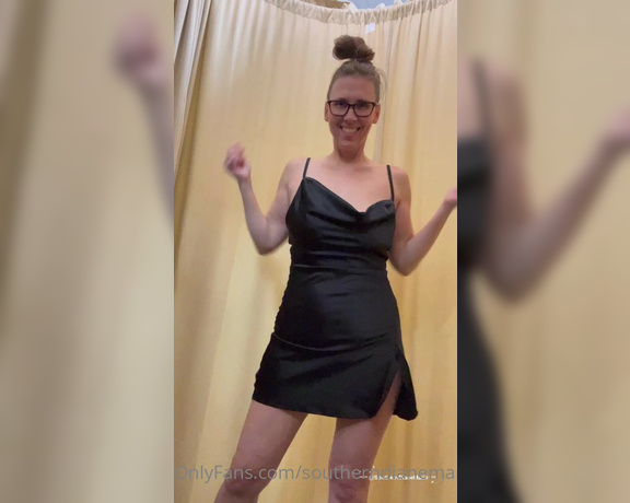Diane Marie aka Southerndianemarie OnlyFans - I love the cut of this dress I think it is too revealing for the party Im going to I love takin