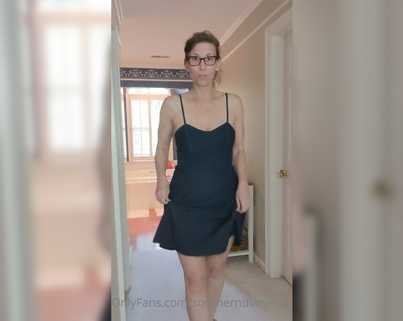 Diane Marie aka Southerndianemarie OnlyFans - I love not wearing panties and bras I can do that in a dress like this