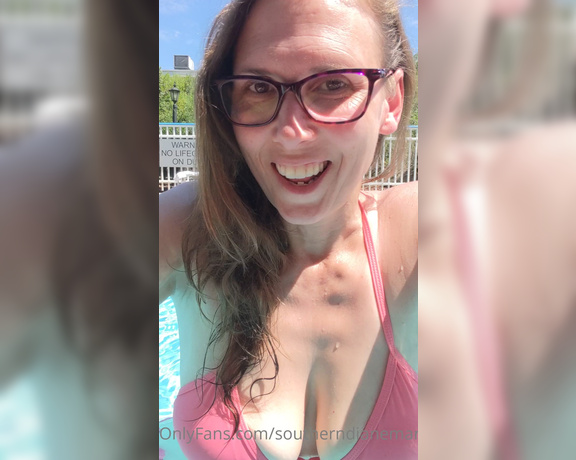 Diane Marie aka Southerndianemarie OnlyFans - Pool and sun time