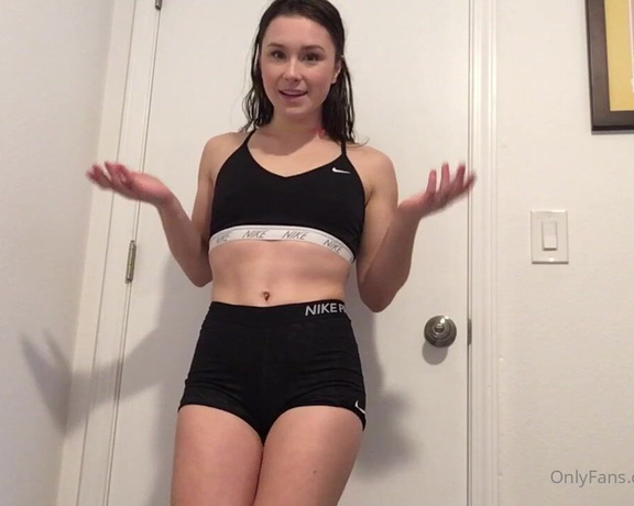 Secretlittle aka Secretlittle OnlyFans - FULL VIDEO Saturday!! Nike hot body! Ive been hitting the gym recently, and Im eager to show