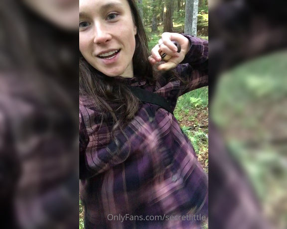 Secretlittle aka Secretlittle OnlyFans - Sexy mushroom foraging lesson! let me know if you’d like me to post more educational stuff about